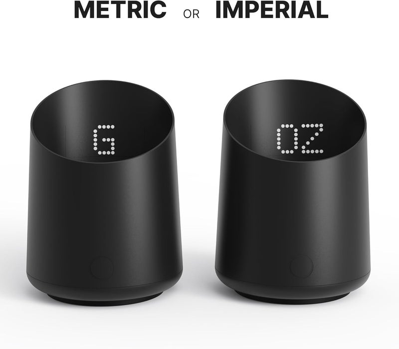 subminimal Subscale Digital Dosing Cup with LED Display – Sleek & Precise Scale - Dosing & Brewing Accessories, Measures Coffee Grounds for Espresso - Black - Image 4